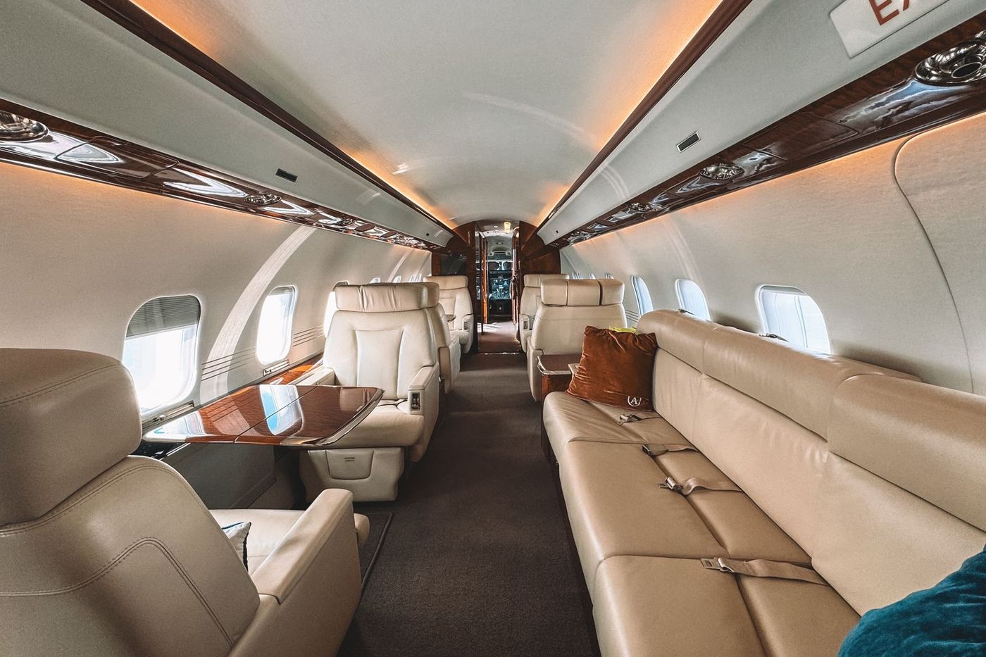 Large Cabin Interior